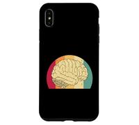 Intelligenza Cervello Pensiero Psiche Scienza Retro Vintage Custodia per iPhone XS Max