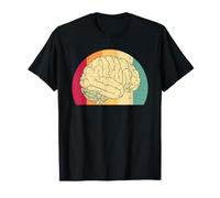 Intelligenza Cervello Pensiero Psiche Scienza Retro Vintage Maglietta