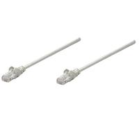 Intellinet 0.3m Cat6a UTP 0.3m Cat6a U/UTP (UTP) Grigio cavo di rete