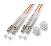 Intellinet 023485 Clip LC Duplex Trasparente Trasparente