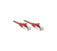 Cavo di rete Patch in Rame Cat. 6 Rosso UTP 10 m