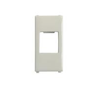 Intellinet 160654 Adattatore Frutti RJ45 per Vimar Plana Antibatterico Bianco Bianco
