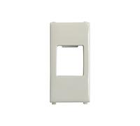 Intellinet 160654 Adattatore Frutti RJ45 per Vimar Plana Antibatterico Bianco Bianco