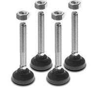 Intellinet 161682 Kit 4 Piedi di Livellamento per Armadi Rack NextGen Silver