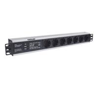 INT 714006 - Presa multipla, 19'', 7 vie, contatto di messa a terra