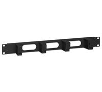 Intellinet 711050 19 pollici Pannello passacavi per armadio rack 1 U Nero (RAL