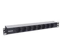 INT 714037 - Presa multipla da 19'', spina schuko a 8 ingressi