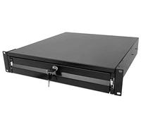 Intellinet Cassettiera 19IN 2U 715829 Acciaio Nera 8 kg con chiusura a chiave