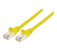 Intellinet Cavo di rete Cat.6 S/FTP (S-STP) in rame LSZH 1 m Giallo