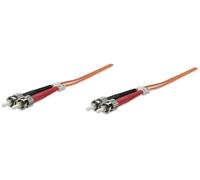Intellinet 2.0m ST M/M cavo InfiniBand e in fibra ottica 2 m Arancione NEW