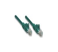 Intellinet RJ-45 M/M, 20m cavo di rete Verde Cat5e U/UTP (UTP)