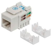 Frutto Keystone RJ45 Cat5E UTP IDC 90° Bianco - Intellinet IWP-MD C5E/WH