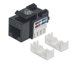 Intellinet 210720 Modulo keystone C6 UTP nero