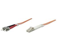 Fiber Optic Patch Cable Multi- Mode Lc/St 62.5/125 Om1 2M Orang NUOVO