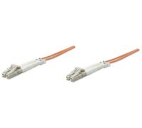 INTELLINET 3.0M LC M/M Cable DE Fibra OPTICA 3 M OM1 Naranja