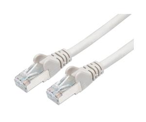 INTELLINET 318624 Cavo di Rete Patch in Rame Cat. 6A Bianco SFTP LSZH 0,5m Bianco