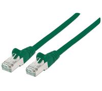 Intellinet 350594 cavo di rete Verde 0,5 m Cat6a S/FTP [S-STP] (NETWORK CABLE CAT6A COPPR 0.5M- - GREEN S/FTP SNAGLESS/BOOTED) NEW