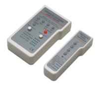 Intellinet 351898 tester per cavo di rete Tester per cavi UTP/STP Grigio Bianco NEW