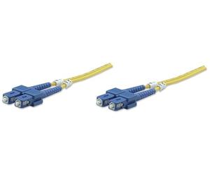 INTELLINET 470605 CABLE DE FIBRA OPTICA 1 M OS2 SC AMARILLO