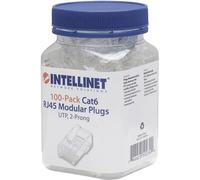 Intellinet 502344 Kabel Confezione da 100 Intellilnet Cat6 connettore modulare