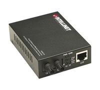 Convertitore multimediale Intellinet Fast Ethernet, multimodale da 10/100Base-Tx a 100Base-Fx (ST), 2 km (1,24 mi) (spina Euro
