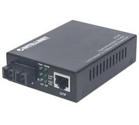 Convertitore multimediale Intellinet Gigabit Ethernet monomodale, da 10/100/1000Base-T a 1000Base-Lx (SC) monomodale, 20 km (sp