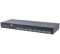 intellinet 507776 - Switch KVM modulare a 8 porte con interfaccia VGA, colore: Nero
