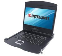 INTELLINET 507998 Console KVM Modulare con LCD 17" da Rack 19 '' Nero