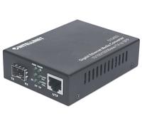 Intellinet 510493 1000Mbit/s Multi-mode,Single-mode Black network media converte