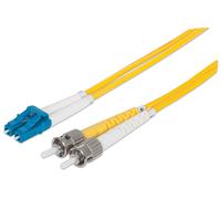Intellinet 516952 cavo InfiniBand e in fibra ottica 3 m LC ST Giallo NEW