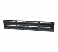 Intellinet 560283 pezzo di pannello 2U (CAT6 PATCH PANEL 48-PORT UTP- - 2U UNSHI