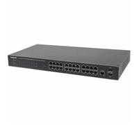 Intellinet 560559 switch di rete Gestito Gigabit Ethernet (10/100/1000) Supporto Power over Ethernet (PoE) Nero NEW