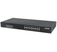 Intellinet 560993 switch di rete Non gestito L2 Gigabit Ethernet (10/100/1000) Supporto Power over Ethernet (PoE) 1U Nero NEW