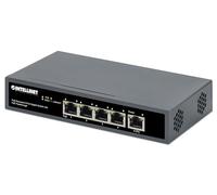 Intellinet 561808 Switch Gigabit a 5 porte con alimentazione Poe Passante Nero