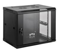 Intellinet Armadio Rack 19'' a muro 9 unità sezione unica prof. 450 Nero
