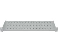 Intellinet Mensola cantilever 19" 1U 712200 - montaggio frontale 2 punti, prof.150 mm, 25 kg, grigio