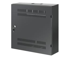 Intellinet 713689 rack 2U/4U Da parete Nero (LOW PROFILE 19IN WALL MOUNT- - CABI