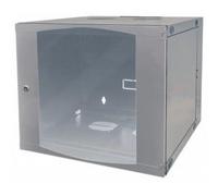Intellinet 713870 - Distributore da parete 19", 12HE 59,3x54x60, telaio girevole, piatto, colore: grigio