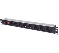 Intellinet 713986 19" 1U Rackmount 8-Output Power Distribution Unit (PDU), With