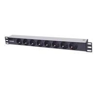 Intellinet 714037 19 pollici Multipresa per armadio rack 1.5 U Presa schuko