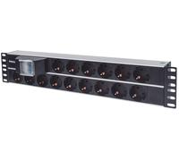 INT 714051 - Presa multipla, 19'', 15 vie, schuko