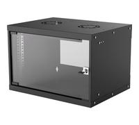 Intellinet 714143 48,26 cm (19 Pollici) a Muro Basic Line 6 He 353 (H) x 540 (L) x 400 (P) mm Flat Pack i Protezione IP20 Nero