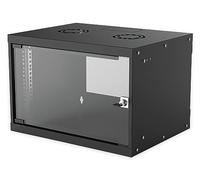 Intellinet 714143 48,26 cm (19 Pollici) a Muro Basic Line 6 He 353 (H) x 540 (L) x 400 (P) mm Flat Pack Classe di Protezione IP20 Nero