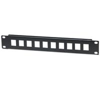 Intellinet 714860 Accessorio per pannello di connessione (BLANK PATCH PANEL 10IN 10-PORT- - 1U BLACK) NEW