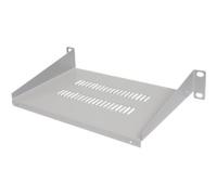 25.4cm a Sbalzo Scaffale, 1U, Scaffale Profondità 150MM,Ventilato,Grigio
