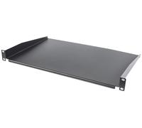 Intellinet Mensola porta accessori 715072 – 19" 1U, profondità 300 mm, non ventilata, nera