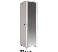 Intellinet 715379 - Armadietto di rete Basic, 22U, 1144 (altezza) x 600 (larghezza) x 800 (profondità), confezione piatta, grigio