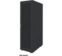Intellinet - Armadio di rete autoportante (base), 26U, profondità 1000 mm, nero, Flatpack, max 600 kg, server rack 19", acciaio, serratura a punto singolo, 1 blocco per pannello laterale, garanzia di tre anni