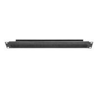 Intellinet 715812 Pannello passacavi Acciaio Nero 1 kg Set di 2 Pezzi 1U con