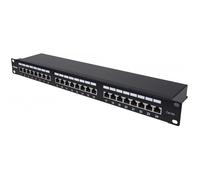Intellinet 720854 1U (CAT6A PATCH PANEL 24-PORT FTP- - 1U SHIELD 90/DEG TOP/PUN